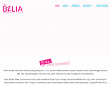 Tablet Screenshot of belia.com